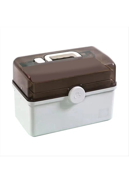 Ilaçları ve Ilk Yardım Malzemelerini Depolamak Için Çok Katmanlı Ev Deposu Büyük Kapasiteli Çok Katmanlı Tıbbi Kutu (Yurt Dışından)