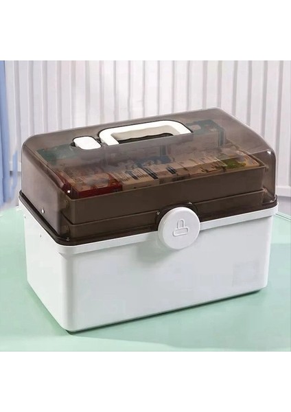 Ilaçları ve Ilk Yardım Malzemelerini Depolamak Için Çok Katmanlı Ev Deposu Büyük Kapasiteli Çok Katmanlı Tıbbi Kutu (Yurt Dışından) fırsatları