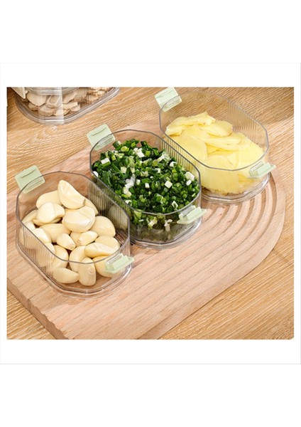 3 Katmanlı Gıda Saklama Kapları ile Kapak Plastik Çıkarılabilir Istiflenebilir Silikon Halka Sızıntı Geçirmez Hava Sıkı Gıda Saklama Kutusu (Yurt Dışından) indirimleri