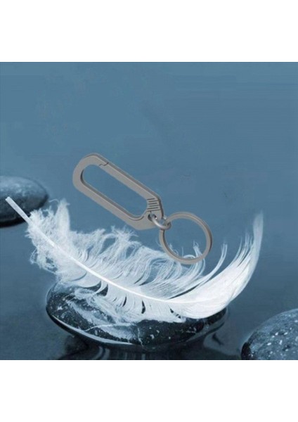 4x Titanyum Toka Anahtarı Titanyum Alaşım Yaratıcı Sadelik Buckes Kamp Aksesuarları Açık Cep Aracı (Yurt Dışından) indirimleri