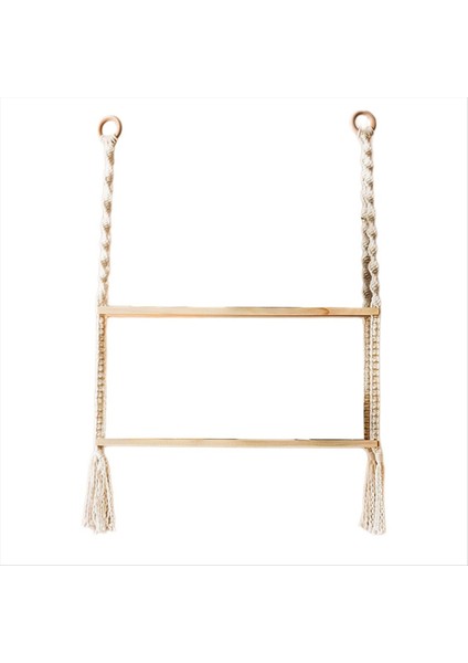 Ahşap Duvar Raf Dekorasyon Duvar Monte Raflar Yatak Odası Bitki Çiçek Ahşap Salıncak Asılı Ipi Ev Dekorasyon (Yurt Dışından)