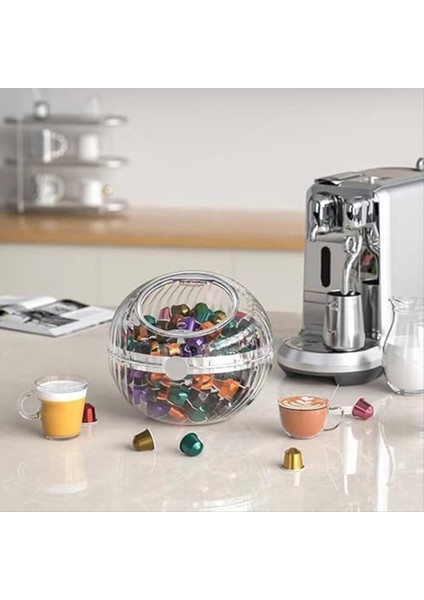 Kahve Pod Tutucu Kapaklı Temiz Plastik Kahve Pod Saklama Kutusu El Plastik Şık ve Yüksek Hacimli Kahve Pod Tutucu (Yurt Dışından) indirimleri