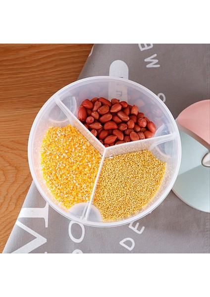 Tahıllar Depolama Tankı Plastik Bölme Depolama Tankı Mutfak Kapalı Fasulye Depolama Kutusu Dört Kapalı Saklama Kutusu 2000ML (Yurt Dışından) fiyatları