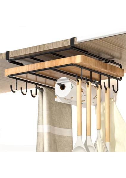 Mutfak Dökülmeyen Depolama Rafı Çok Fonksiyonlu Kesme Tahtası Depolama Raf Dolabı Asılı Kabinet Raf B B (Yurt Dışından)