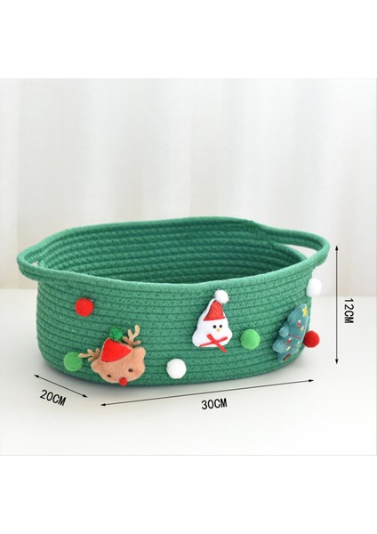 Sepetleri Küçük Pamuk Halat Sepetleri Depolama Oyuncak Atıştırmalık Sepetleri Kırmızı (Yurt Dışından) fırsatları