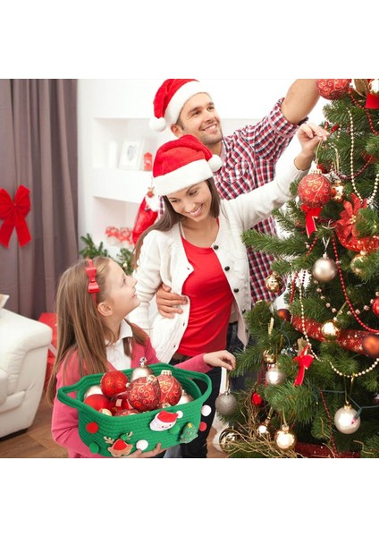 Sepetleri Küçük Pamuk Halat Sepetleri Depolama Oyuncak Atıştırmalık Sepetleri Kırmızı (Yurt Dışından) indirimleri