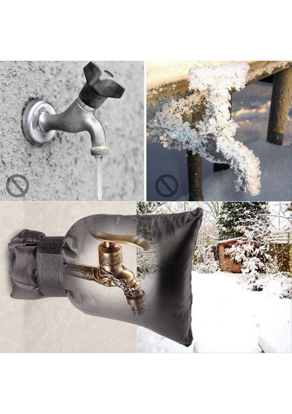 4 Paket Siyah Polyester Musluk Kapağı Iç ve Dış Yalıtım Musluk Kapağı Antifriz Kapağı Kışın Açık Hava (Yurt Dışından) indirimleri
