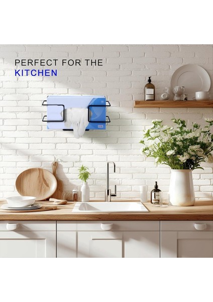 Duvar Montajı Için Etal Eldiven Tutucu (2 Paket) Gıda Servisi Restoranlar Eldiven Tutucuda Kullanım Için Duvar Montajı (Yurt Dışından) modelleri