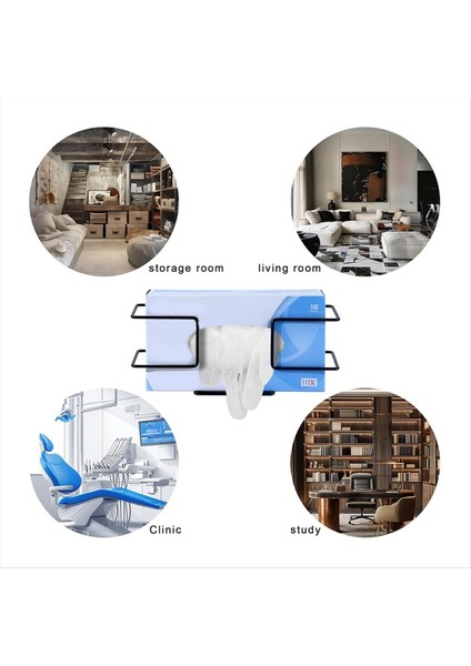 Duvar Montajı Için Etal Eldiven Tutucu (2 Paket) Gıda Servisi Restoranlar Eldiven Tutucuda Kullanım Için Duvar Montajı (Yurt Dışından) indirimleri