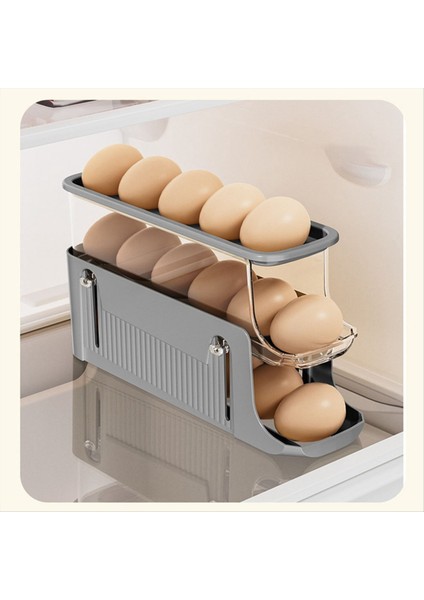 2pcs Buzdolabı Için Yumurta Depolama Tepsileri Buzdolabı Için Yumurt (Yurt Dışından)