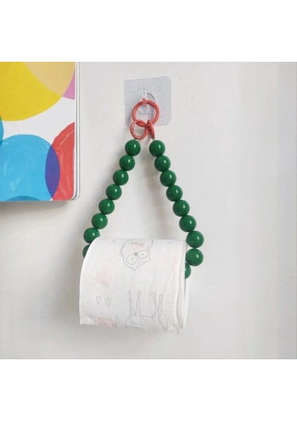 Asma Boncuk Doku Kutusu Raf Cep Telefon Zinciri Ev Depolama Organizatör Banyo Dekorasyon Parçaları Yeşil (Yurt Dışından) fiyatları