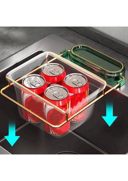 B-Mutchen Lavabo Filtresi Raf Katlanabilir Lavabo Süzgeç Köşesi Filtresi Örgü Çanta Rafı (Yurt Dışından) fiyatları