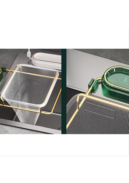 B-Mutchen Lavabo Filtresi Raf Katlanabilir Lavabo Süzgeç Köşesi Filtresi Örgü Çanta Rafı (Yurt Dışından) indirimleri