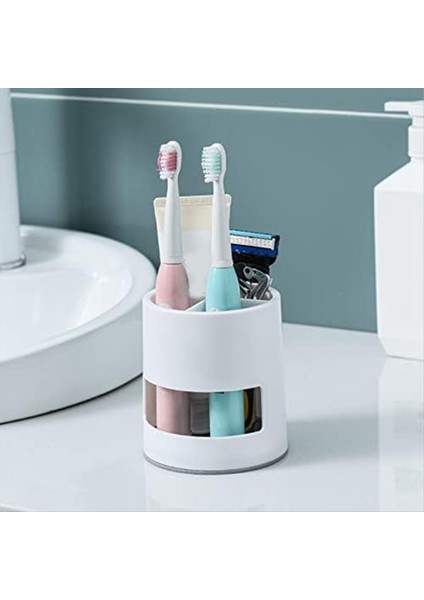 Tahliye Depolama Kafesleri Ayrı Raflar Banyo Diş Fırçası Macunu Saklama Kutuları Mutfak Ev Saklama Kutuları Beyaz (Yurt Dışından) modelleri