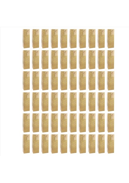 Şarap Çantaları Kraft Kağıt Şarap Çantası 60 Şarap Torbaları Kulplu Tek Şişe Kağıt Şarap Torbası Noel Için Toplu (Yurt Dışından)