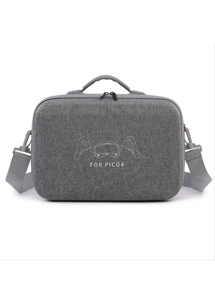 Pico 4 Vr Kulaklıklı Eva Sabit Depolama Çantası Kutusu Crossbody Çanta Seyahat Taşıma Çantası Için Bkano Çantası (Yurt Dışından)