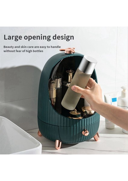 Kozmetik Depolama Organizatörü - Makyaj Fırçası Tutucu Ruj Kılıfı Soyunma Tablosu Için Çekmeceli Cilt Bakım Ürün Rafı B (Yurt Dışından) indirimleri