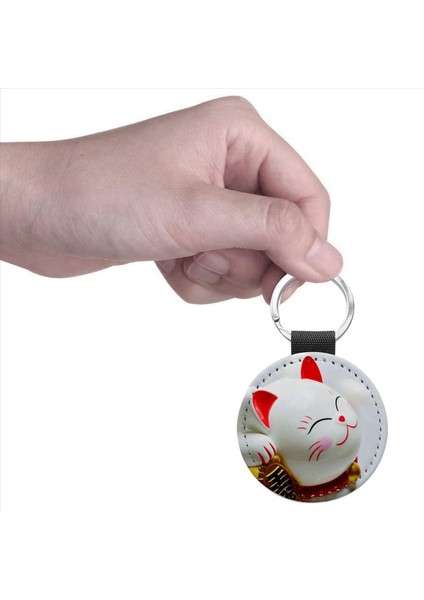 50 Paket Süblimasyon Boşlukları Anahtarlık Pu Deri Deri Anahtarlık Dıy Isı Transferi Keyasyonu (Gümüş Yuvarlak) (Yurt Dışından) modelleri