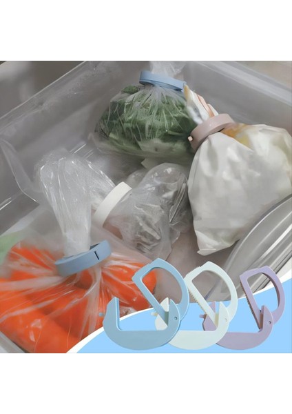 2 Adet Atıştırmalık Klipsleri Gıda Sızdırmazlık Güvenli Klips Ayarlanabilir Çanta Sızdırmazlık Klipsleri Ekmek Torbası Klipsleri Çanta Mühürleyici Klipsler B (Yurt Dışından) modelleri