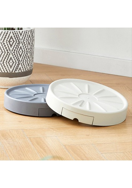 Gizli Tekerleklerle Bitki Standı Drenaj Tepsisi ile 13 Inç Bitki Standı Ekiciler Için 360 ° Yuvarlanma Tekerlekleri Bitki Gri (Yurt Dışından) fiyatları