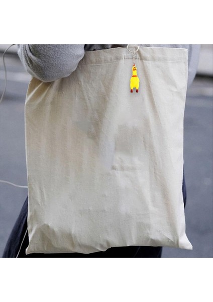 6 Paket Tavuk Anahtarı Mini Kauçuk Squeeze Çığlıklar Için Tavuk Oyuncak Kolyesi Anahtarlık Çantalar Için (Yurt Dışından) fırsatları