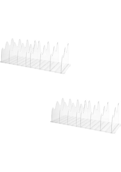 Dolap Çanta Organizatörü 2 Paket Akrilik Şeffaf Çanta Depolama Ayarlanabilir Çanta Depolama Organizatörü Için Çanta Organizatörü (Yurt Dışından)