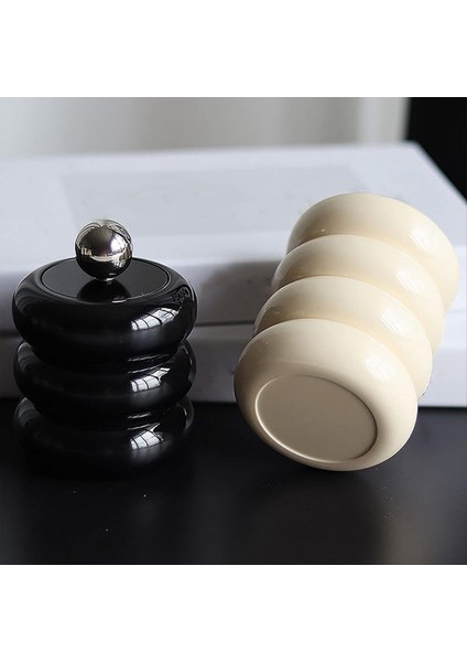 Qtıp Tutucu Dispenser Reçine Pamuk Swab Dispenser Masaüstü Jars Banyo Iskandin (Yurt Dışından) indirimleri