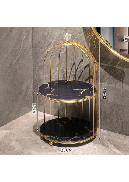 Banyo Vanity Depolama Organizatörü Masaüstü Kozmetik Tutucu Washstand Kuş Kayıt Rafı Makyaj ve Tuvalet Için Ideal (Yurt Dışından) fırsatları