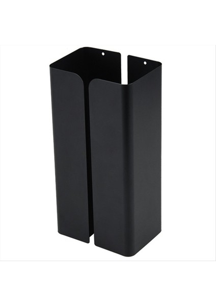 Manyetik Eldiven Doku Dispenser Kağıt Tutucu Tutucu Duvar Montajı Buzdolabı Tutucu Mendil Peçete Banyo Organizatörü Siyah (Yurt Dışından)