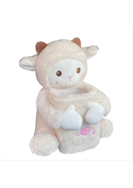 Araba Doku Kutusu Kutusu Dekorasyon Hayvan Yolu Depolama Kutusunun Içinde 2 Arada Sevimli Araba Kağıt Kutusu (Yurt Dışından)