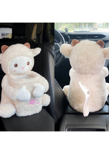 Araba Doku Kutusu Kutusu Dekorasyon Hayvan Yolu Depolama Kutusunun Içinde 2 Arada Sevimli Araba Kağıt Kutusu (Yurt Dışından) fiyatları