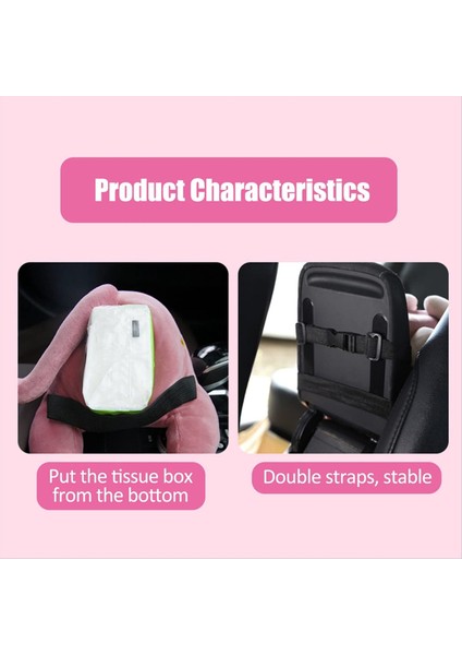 Araba Doku Kutusu Kutusu Dekorasyon Hayvan Yolu Depolama Kutusunun Içinde 2 Arada Sevimli Araba Kağıt Kutusu (Yurt Dışından) fırsatları