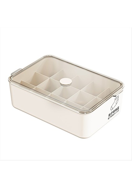 Toz Geçirmez Kapak Yatak Odası Çorap Organizatörü Giysiler Için Alan Tasarrufu Yapan Çekmece Bölücü Kapasite Iç Çamaşırı Saklama Kutusu (Yurt Dışından)