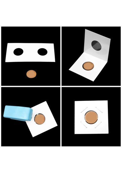 600PCS 6 Çeşitli Boyutlar Para Tutucular Coin Albüm Para Depolama Para Kağıt Kağıt Tutucular Para Protect (Yurt Dışından) modelleri