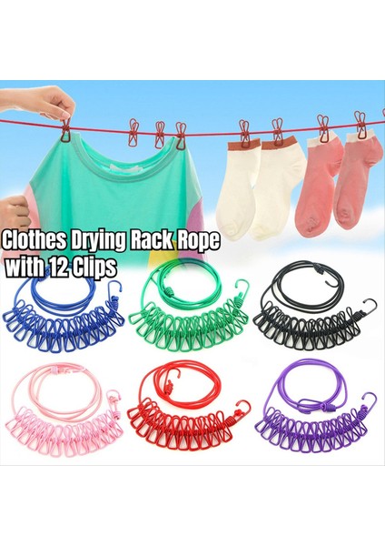 D Geri Çekilebilir Giysiler Kurutma Raf Halat Ile Raf Halat Çamaşır Kurutma Hattı Kampı Için Taşınabilir Camsline Giyim Hattı (Yurt Dışından) fiyatları