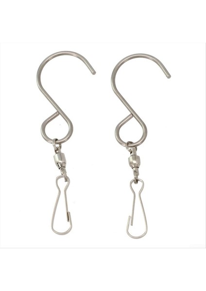 Kristal Twisters ve Kuş Evleri Asmak Için 2 Çok Amaçlı Döner Kanca Paketi (Yurt Dışından)