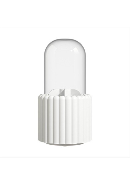 Makyaj Fırçası Organizatör 360 Derece Dönebilir Yuvarlak Dönen Makyaj Fırçası Tutucu Kapak Fırçası Depolama Kutusu Kapları (Yurt Dışından)