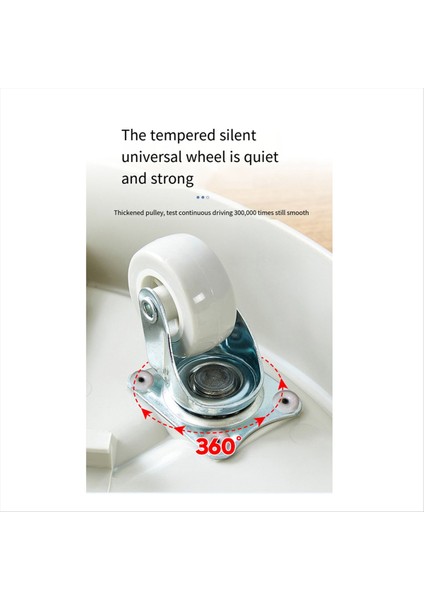 Gizli Tekerlekler ile Bitki Standı Drenaj Tepsisi ile 13 Inç Bitki Standı Ekiciler Için 360 ° Yuvarlanma Tekerlekleri Bitki Beyaz (Yurt Dışından) modelleri