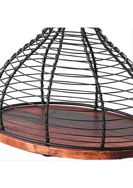 Metal Şarap Cork Tutucu Şarap Tutucu Ekran Vazo Çiftlik Evi Süsü Çok Amaçlı Kafes -B Için Pratik Konteyner (Yurt Dışından) fırsatları