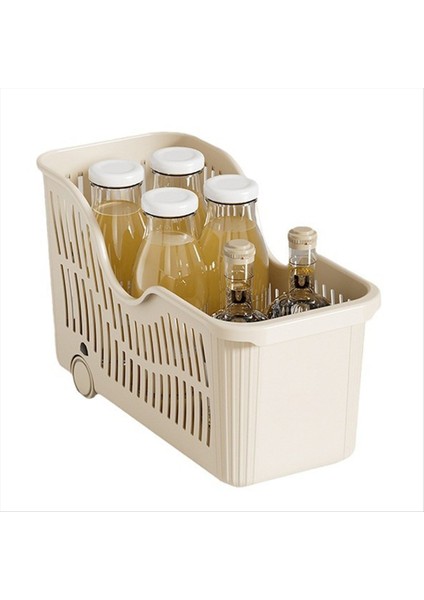 Tekerlek Ev Plastik Atıştırmalık Oyuncak Depolama Mutfak Dolabı Depolama Kutusu ile Mutfak Depolama Sepeti (Yurt Dışından) fiyatları