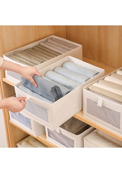 Kumaş Perde Pamuk ve Keten Depolama Kutusu Gardırop Depolama ve Organizasyon Büyük Giyim Saklama Kutusu Katlanabilir Oyuncaklar (Yurt Dışından) modelleri