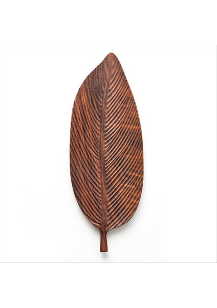 Yemek Tepsisi Yemekler Salata ve Ekmek El Yapımı Yaprak Tepsisi Büyük Yaprak Damarları Için Uygun (Yurt Dışından)