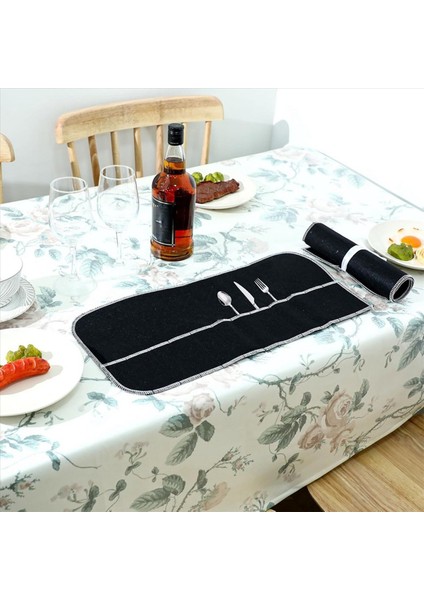 Gümüş Depolama Çantaları Gümüş Depolama Bezi Keçe Takımı Organizatörü Karın Anti Gümüş Koruyucu Çantalar 4 Pcs (Yurt Dışından) modelleri