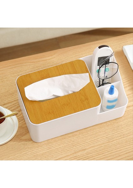 Kutu Izgara Doku Dispenser Eldiven Kutu Plastik Kağıt Tutucu Masaüstü Peçeteli Peçete Kılıfı Plastik Bambu Kağıt Kutu Organizatör (Yurt Dışından) indirimleri