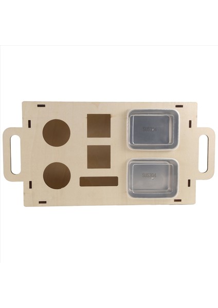 Kanepe Kolu Masa Klipsli Çelik Kaseler ile Klipsli Kanepe Koltuk Tepsisi Içecek Tutucuları ile Taşınabilir Ahşap Atıştırmalık Caddy C (Yurt Dışından) fırsatları