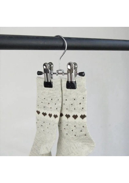 12PCS Ayarlanabilir Paslanmaz Çelik Ayakkabı Raf Pantolon Klasör Önyükleme Askı Tutucu Taşınabilir Seyahat Çamaşır Çamaşır Hok Asma Klipsi (Yurt Dışından) indirimleri