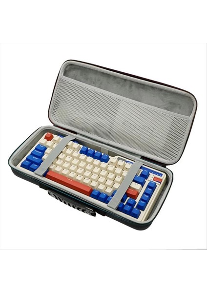 Kzzı K75 Pro Rgb Için% 75 Mekanik Klavye Depolama Çantası Oyun Klavye Sabit Kabuk Depolama Çantası Çanta Fermuarlı (Yurt Dışından) modelleri