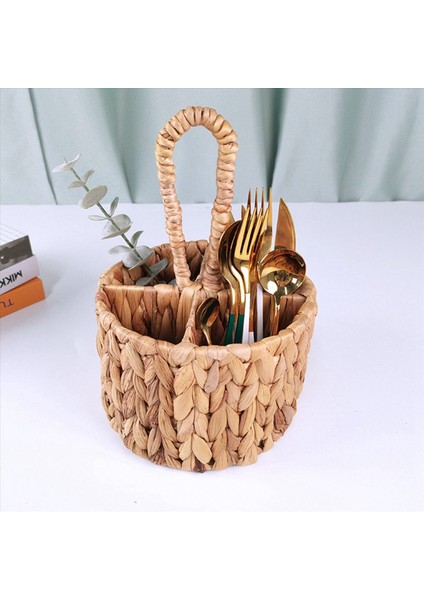 2x Mutfak Eşyaları Caddy Taşıyıcı Sofra Takımı Organizatörü El Dokuması Su Sümbül Çatal Bıçak Takımı Tutucu Tutucu Tutucu Tutucu (Yurt Dışından) fırsatları