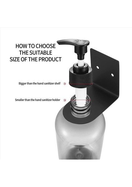 12 Adet Sabun Şişesi Dağıtıcı Tutucular Duvara Monte Sabun Pompası Şişe Dağıtıcı Standları Paslanmaz Çelik Şampuan Dağıtıcı (Yurt Dışından) modelleri