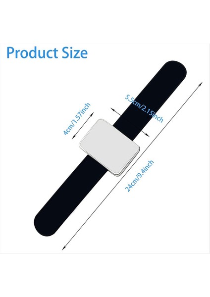 2 Adet Manyetik Pim Yastık Bileği Manyetik Dikiş Pincushion Dikiş Için Manyetik Pim Tutucu Bileklik Siyah+Pembalık (Yurt Dışından) fiyatları